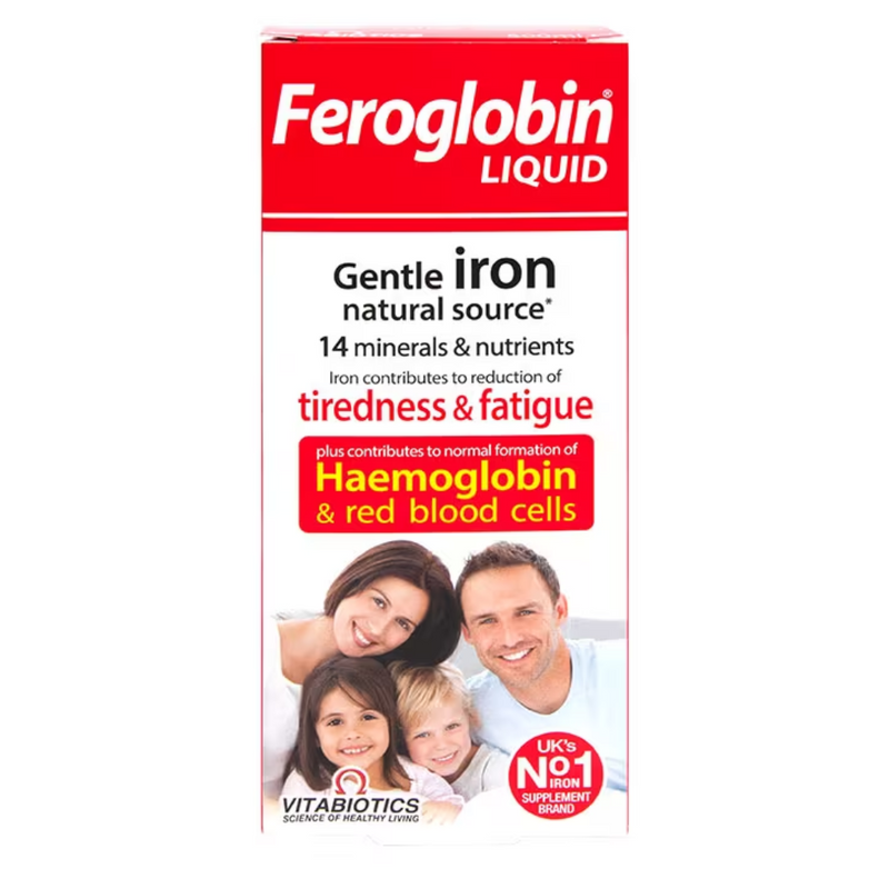 Vitabiotics Feroglobin Liquid 500ml | London Grocery