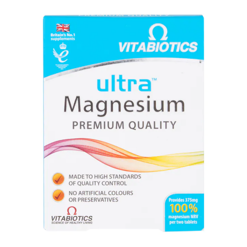 Vitabiotics Vitabiotics Ultra Magnesium 60 Tablets | London Grocery