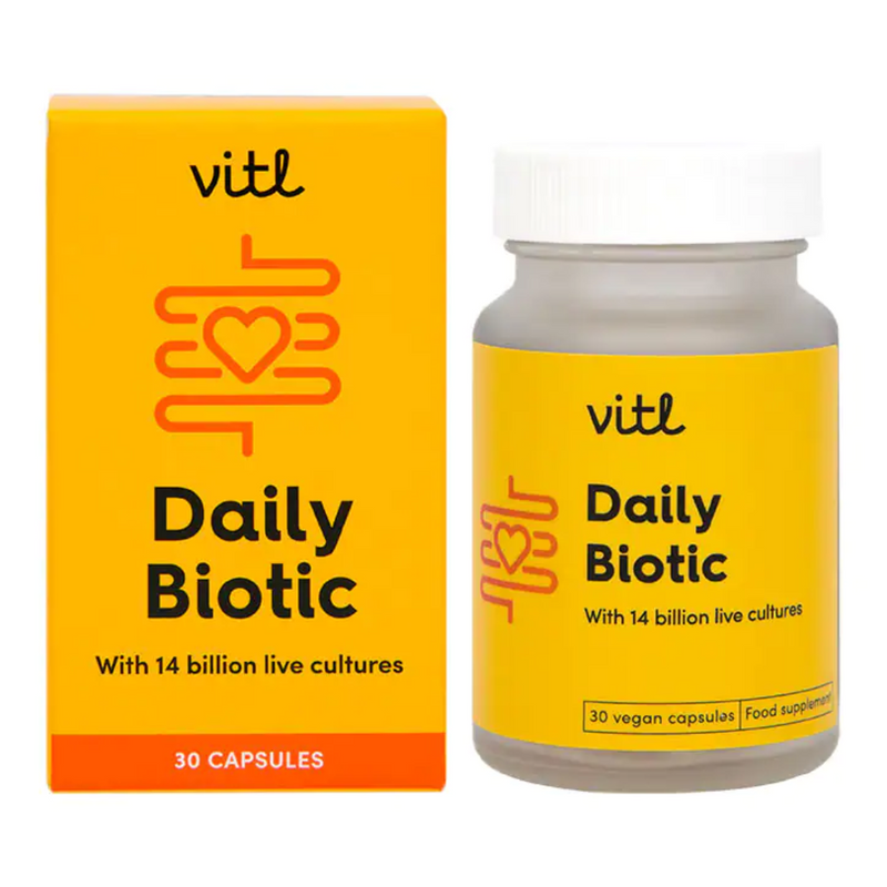 Vitl Daily Biotic 30 Capsules | London Grocery