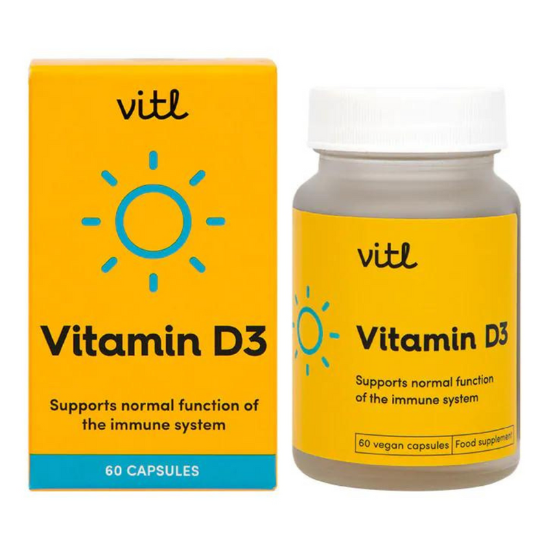 Vitl Vitamin D3 60 Capsules | London Grocery