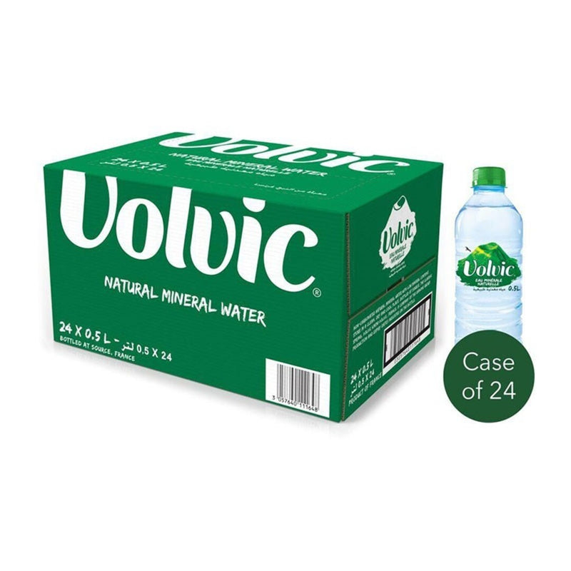 Volvic Still Water in 500 ml x 24 - London Grocery