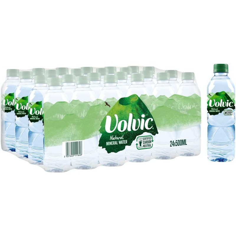 Volvic Water 24 x 500ml | London Grocery