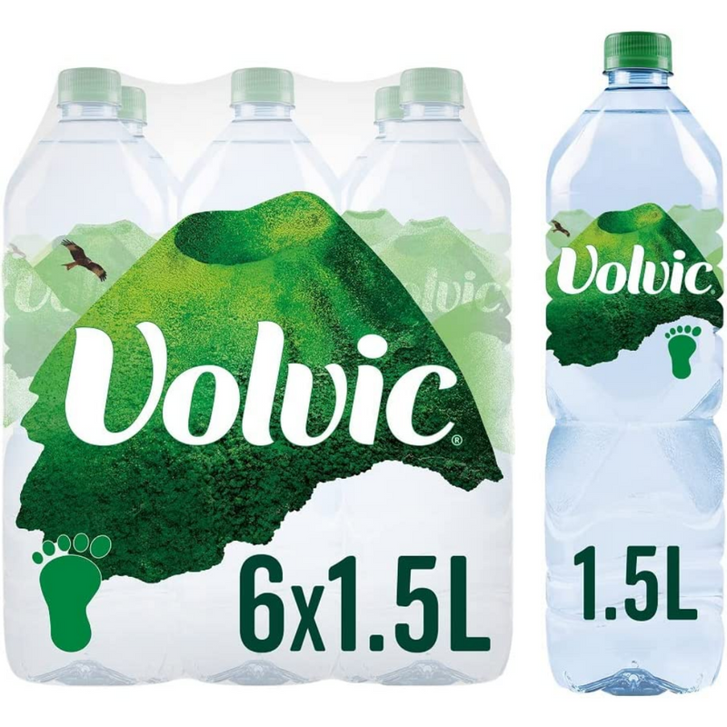 Volvic Water 6 x 1.5L | London Grocery