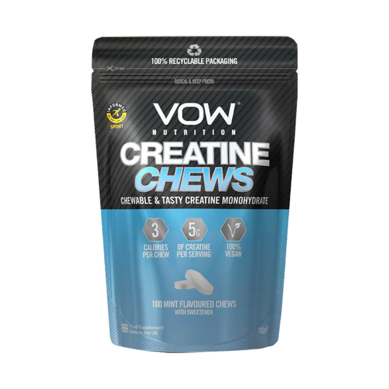 VOW Nutrition Creatine Chews Mint 100 Chews | London Grocery