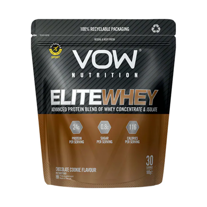 Vow Nutrition Elite Whey Chocolate Cookie 900g | London Grocery