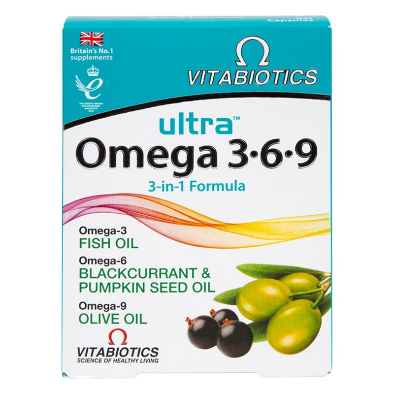 Vitabiotics Ultra Omega 369 Formula 60 Capsules | London Grocery