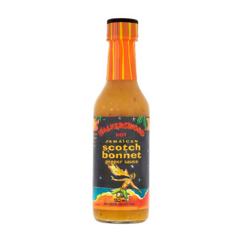 Walkerswood Hot Scotch Bonnet Pepper Sauce 170ml-London Grocery