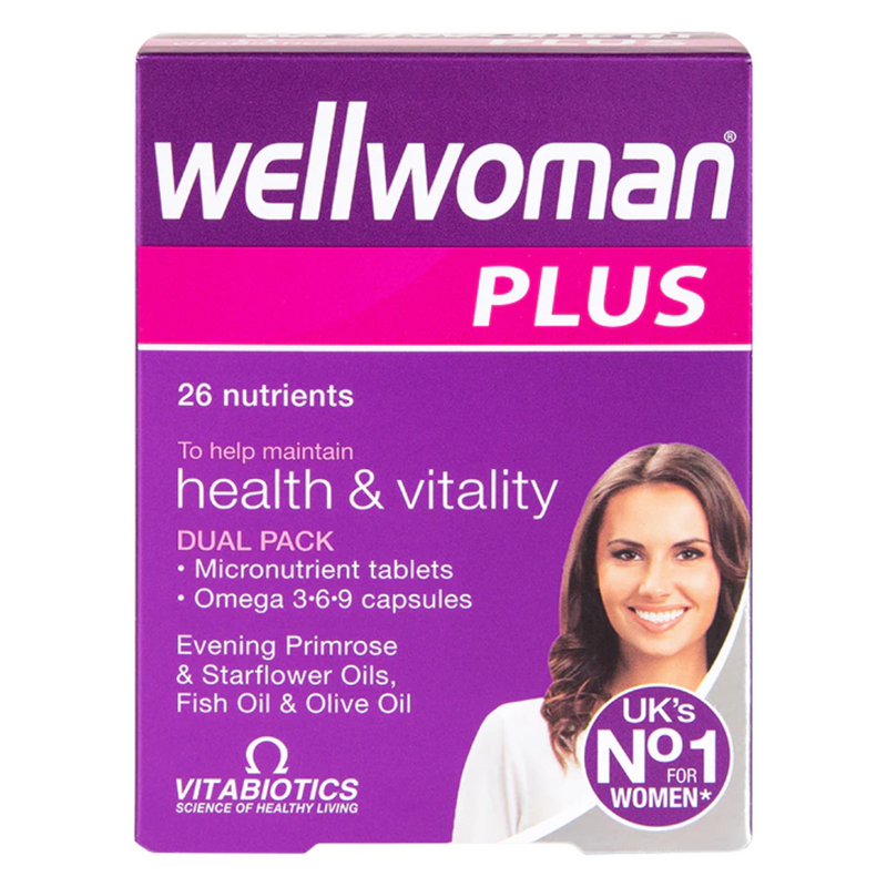 Vitabiotics Wellwoman Plus Omega 369 56 Tablets | London Grocery