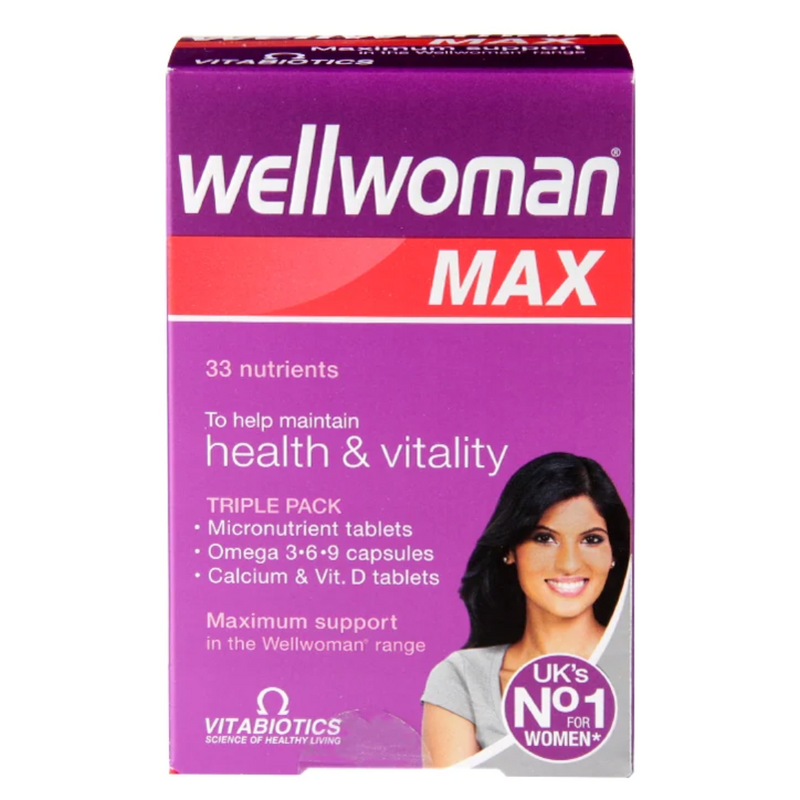 Vitabiotics Wellwoman Max 84 Tablets | London Grocery