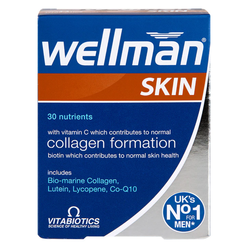 Vitabiotics Wellman Skin Technology 60 Tablets | London Grocery