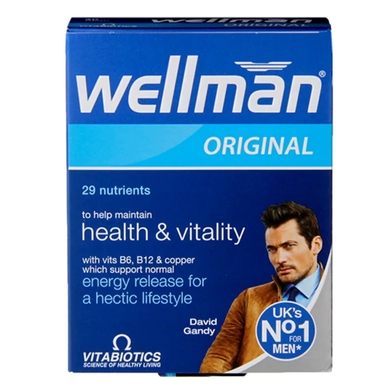 Vitabiotics Wellman 30 Tablets | London Grocery