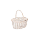 Child's White Wash Lidded Hamper | London Grocery
