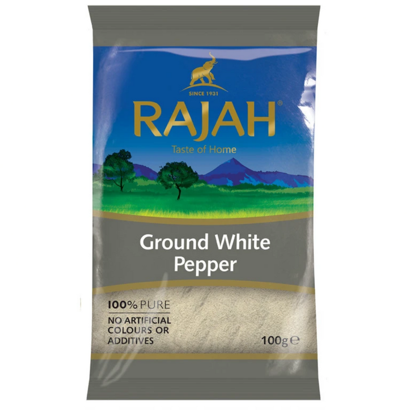 White Pepper Ground 100g - London Grocery