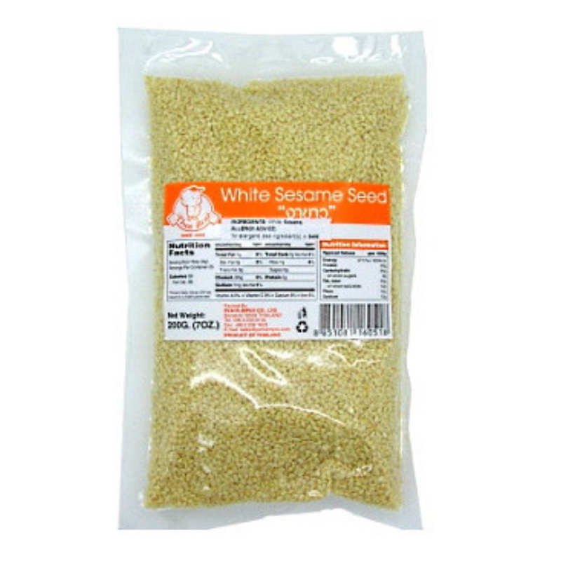 THAI BOY White Sesame Seeds 200 gr - London Grocery
