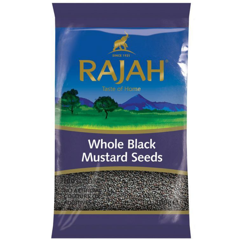 Black Mustard Seeds Whole 100g - London Grocery