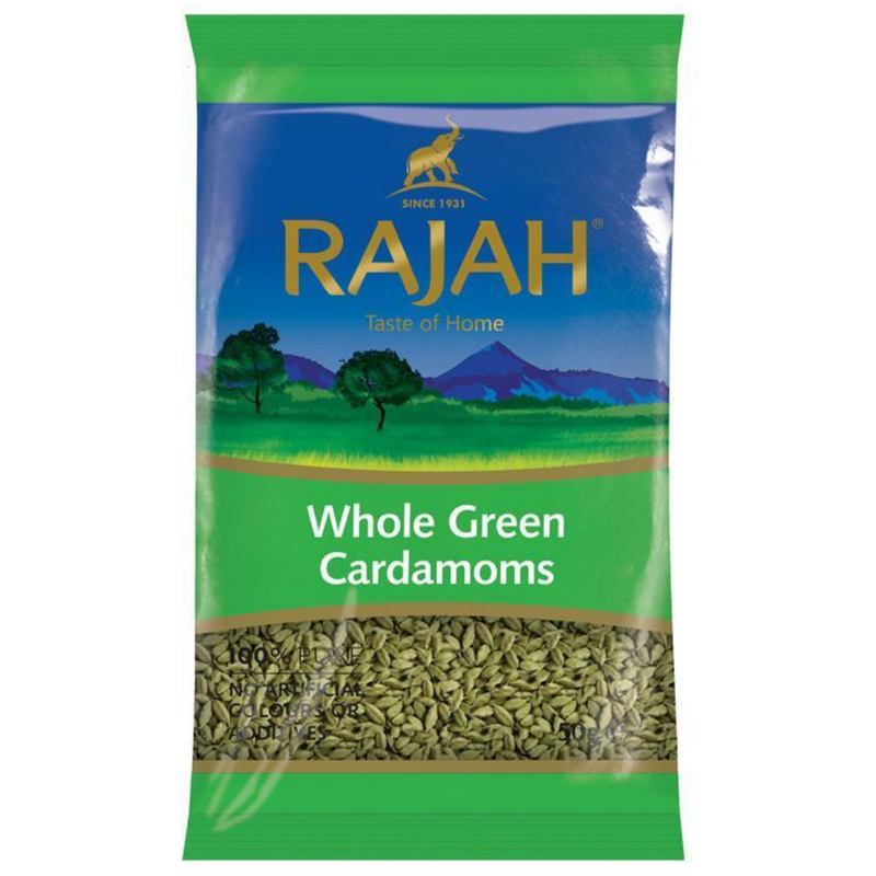 Green Cardamoms Whole 50g - London Grocery