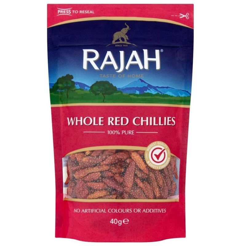Red Chillies Whole 50g - London Grocery