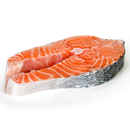 Wild Caught Fresh Salmon Steak 300gr - London Grocery