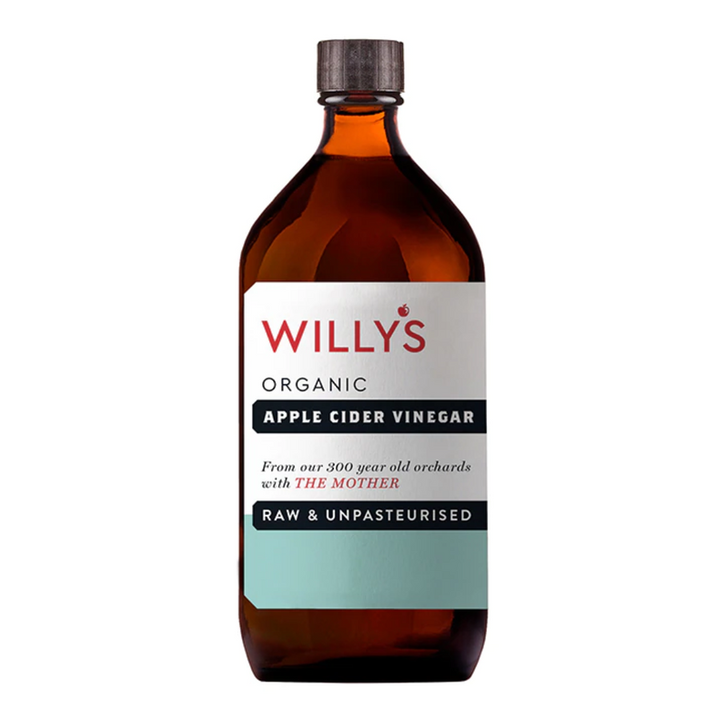 Willy's Organic Apple Cider Vinegar With The Mother 1L | London Grocery