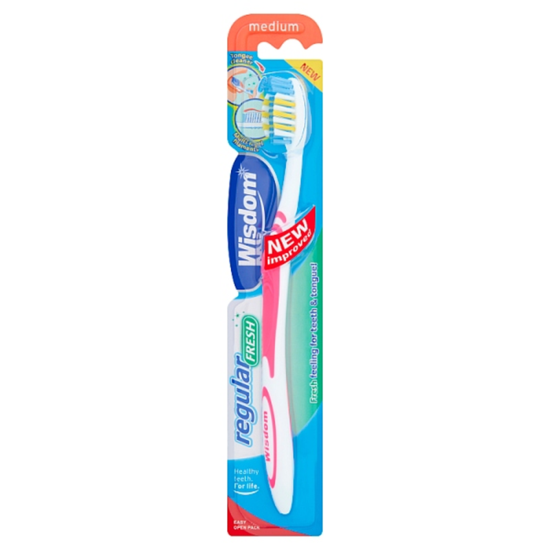 Wisdom Regular Fresh Medium Toothbrush - London Grocery
