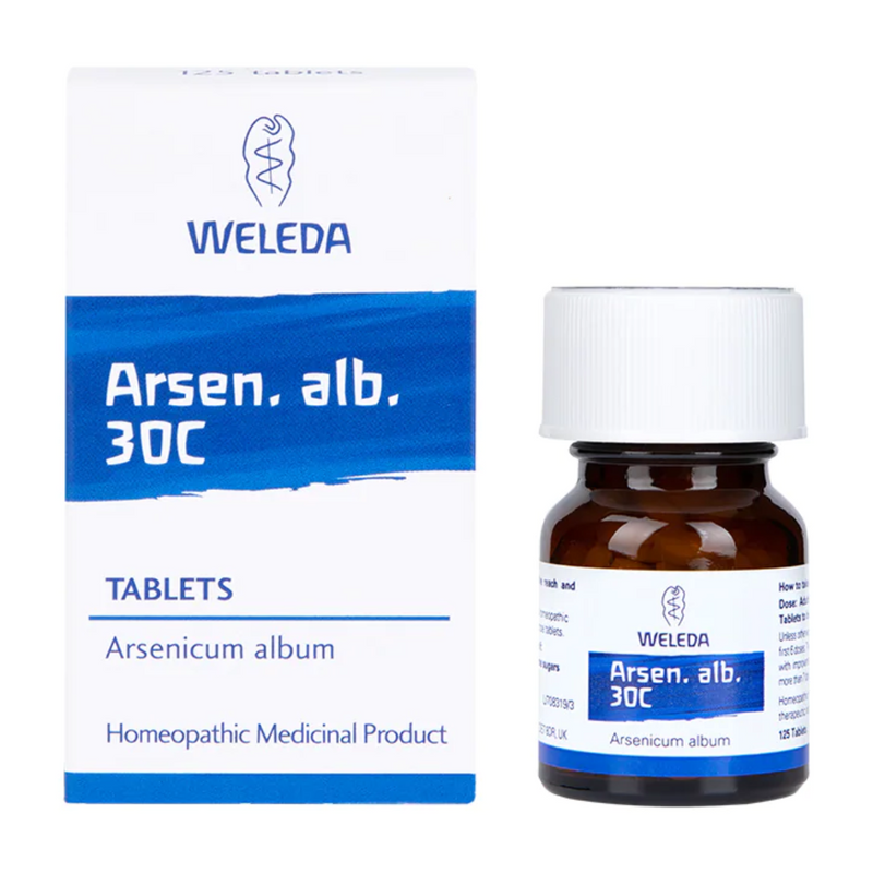Weleda Arsen Alb 30c 125 Tablets | London Grocery