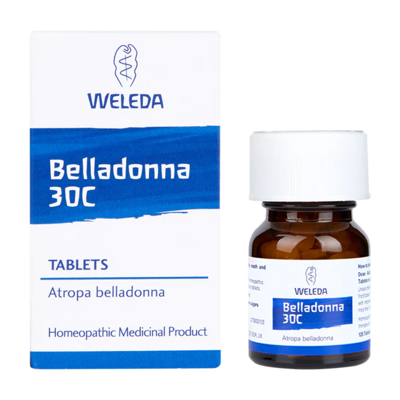 Weleda Belladonna 30c 125 Tablets | London Grocery