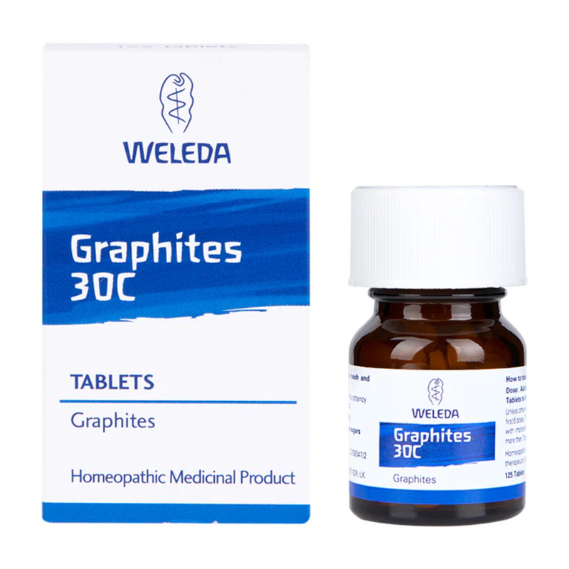 Weleda Graphites 30c 125 Tablets | London Grocery