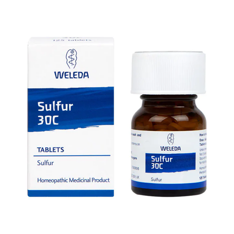Weleda Sulphur 30c 125 Tablets | London Grocery