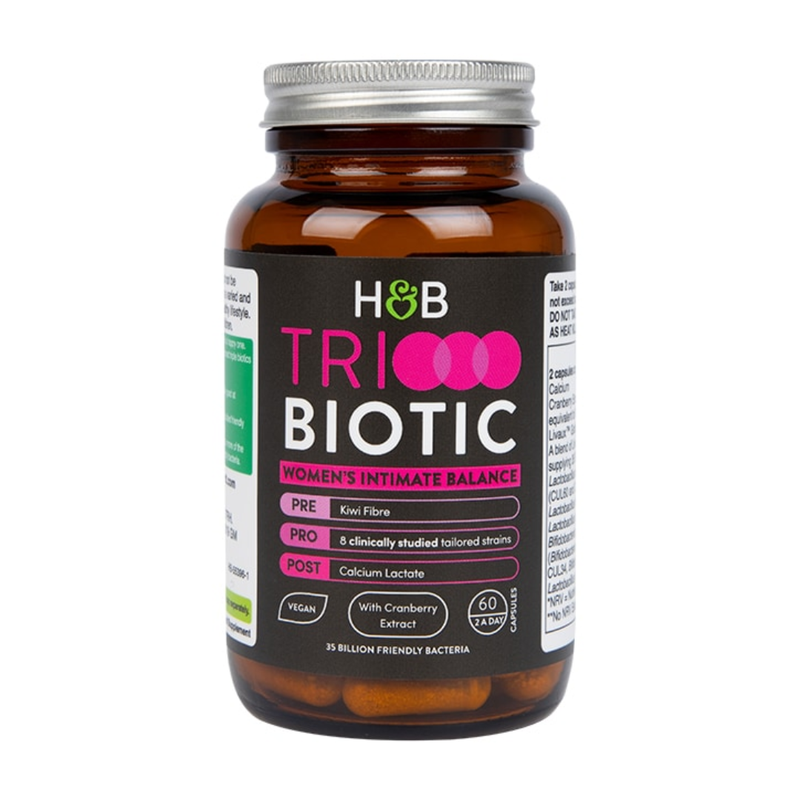 Holland & Barrett Tribiotics Women's Intimate Health 60 Capsules | London Grocery