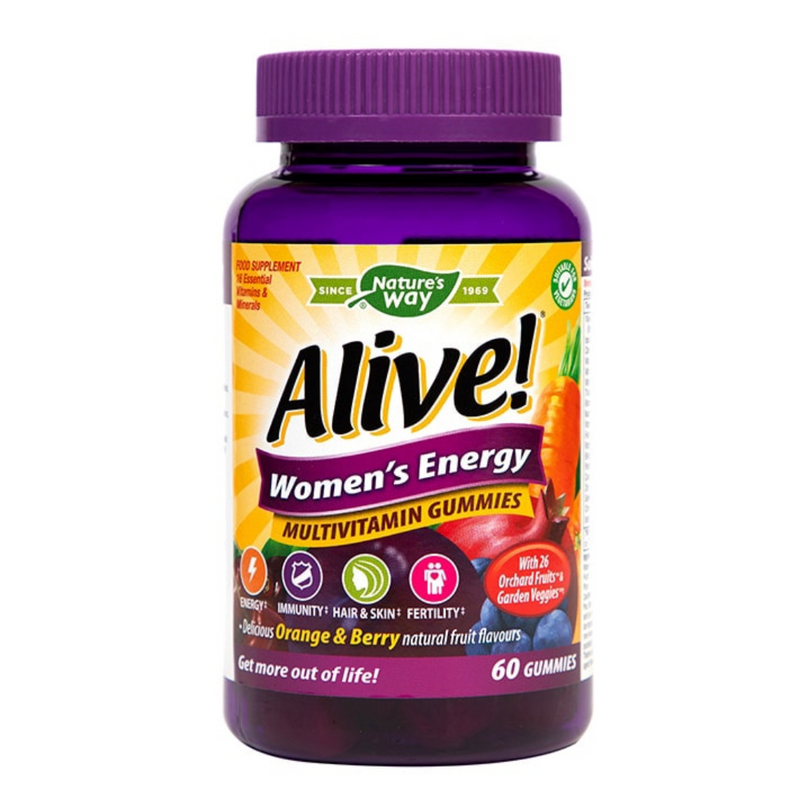 Nature's Way Alive! Womens Energy 60 Gummies | London Grocery