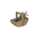 Small Oak Effect Wooden Trug | London Grocery