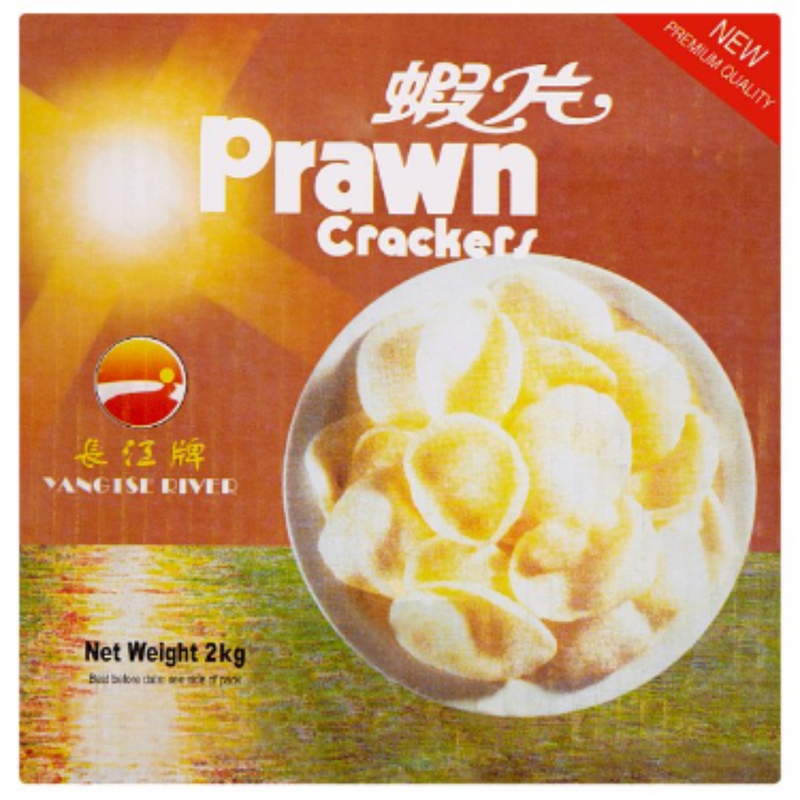 Yangtse River Prawn Crackers 2000g x 6 - London Grocery