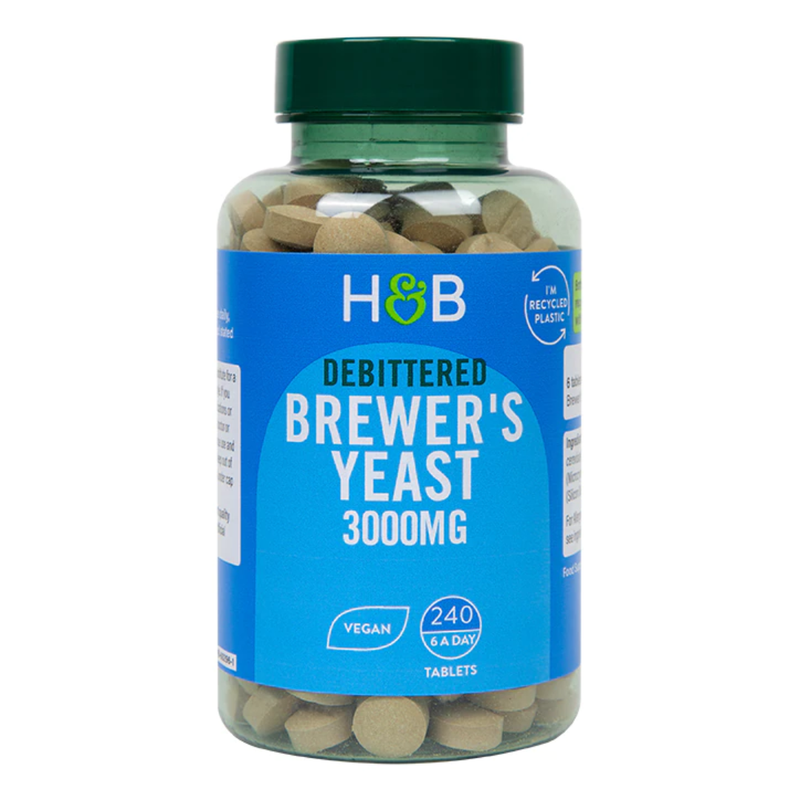 Holland & Barrett Debittered Brewer's Yeast 3000mg 240 Tablets | London Grocery