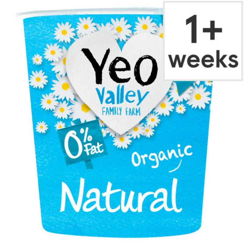 Yeo Valley 0% Fat Natural Yogurt 150G-London Grocery