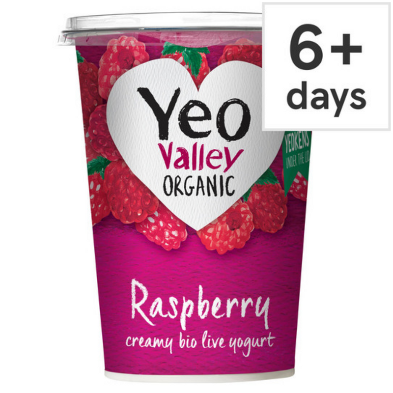 Yeo Valley Raspberry Yogurt 450G-London Grocery