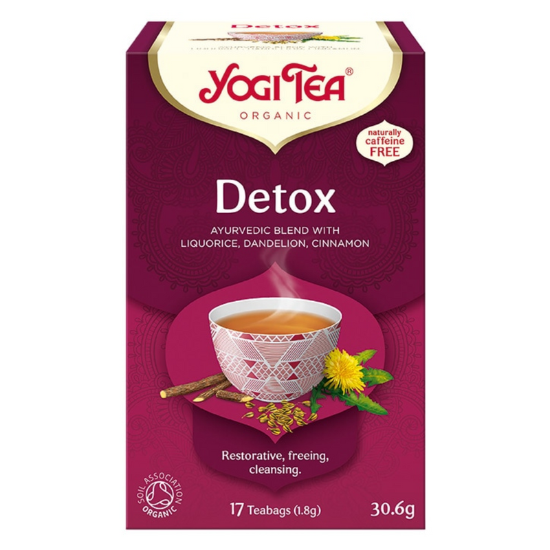 Yogi Tea Organic Detox 17 Tea Bags | London Grocery