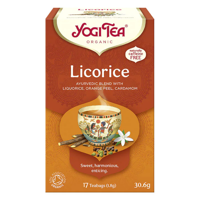 Yogi Tea Organic Licorice 17 Tea Bags | London Grocery