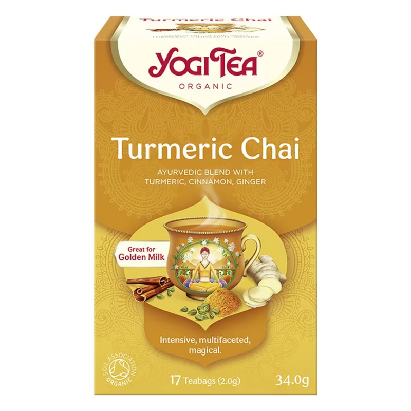 Yogi Tea Turmeric Chai 34g | London Grocery