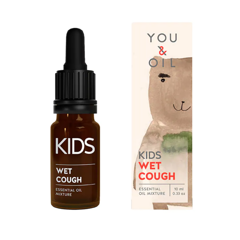 You & Oil Kids Wet Cough Essential Oil Blend 10ml | London Grocery