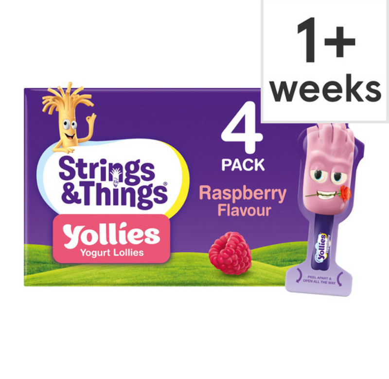 Yollies Raspberry 4 Pack X 25gr-London Grocery