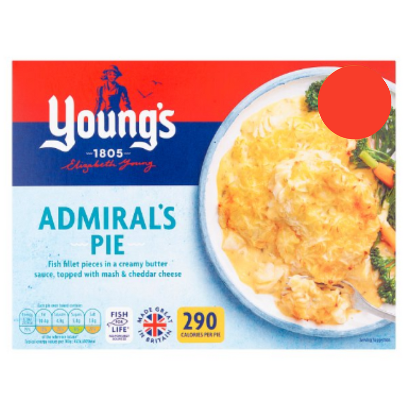 Young's Admiral's Pie 300g x 12 Packs | London Grocery