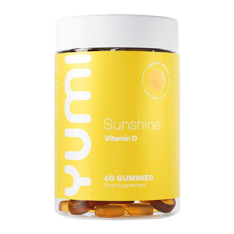Yumi Sunshine Vitamin D3 60 Gummies 25ug | London Grocery